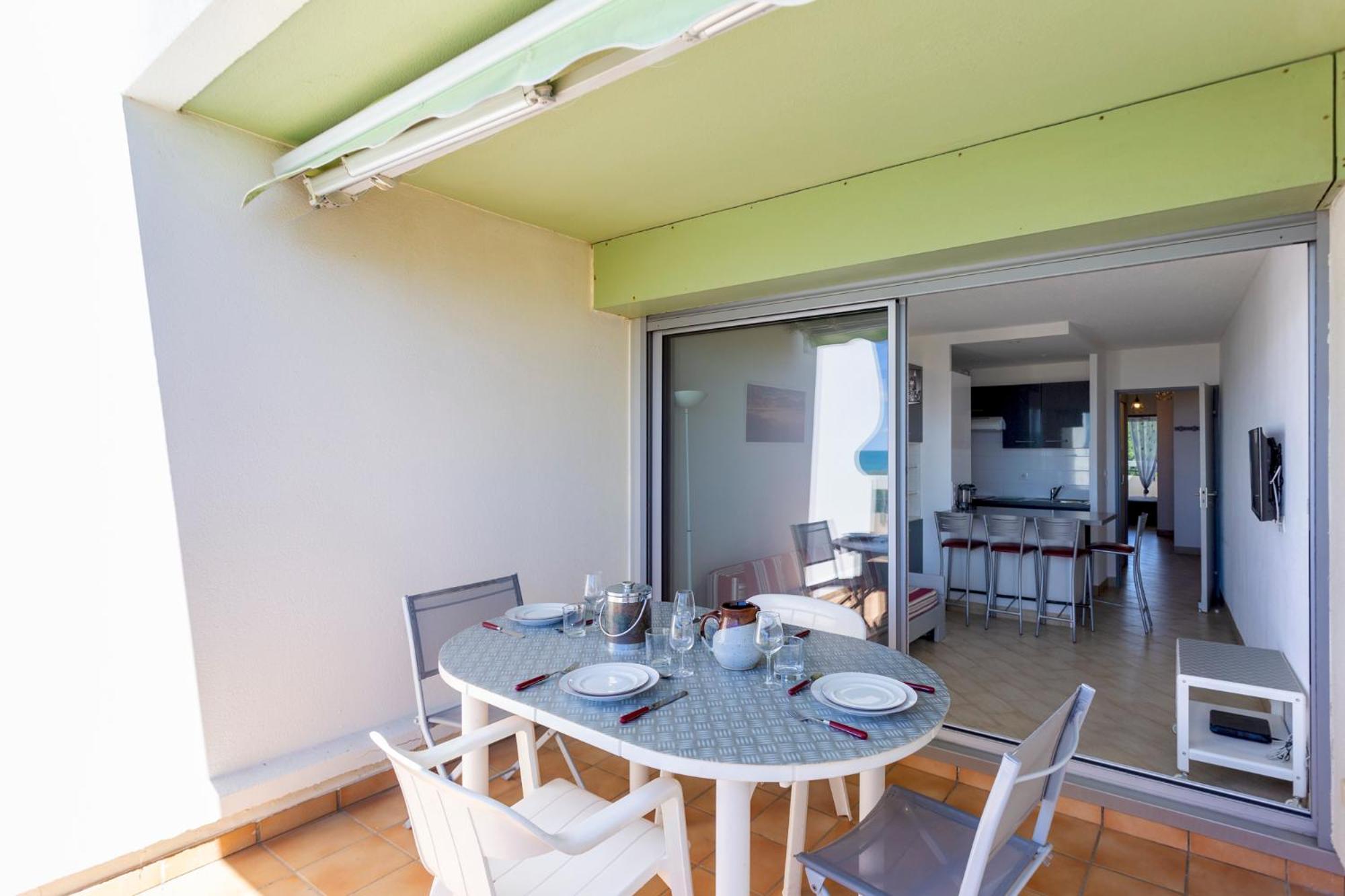 Chez Fabienne - Superbe Appartement Avec Vue Sur La Mer Et Parking La Grande-Motte Eksteriør billede