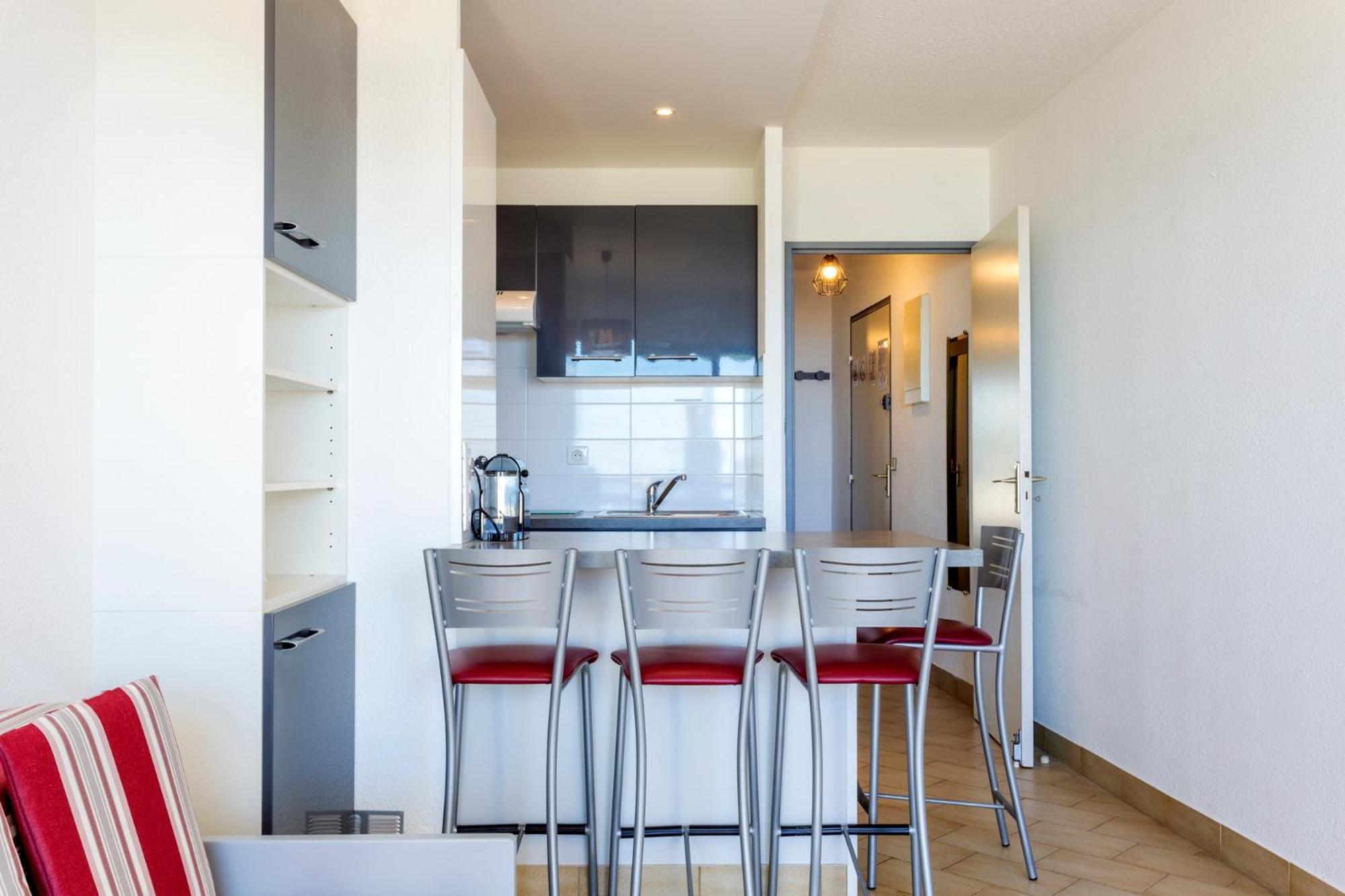 Chez Fabienne - Superbe Appartement Avec Vue Sur La Mer Et Parking La Grande-Motte Eksteriør billede