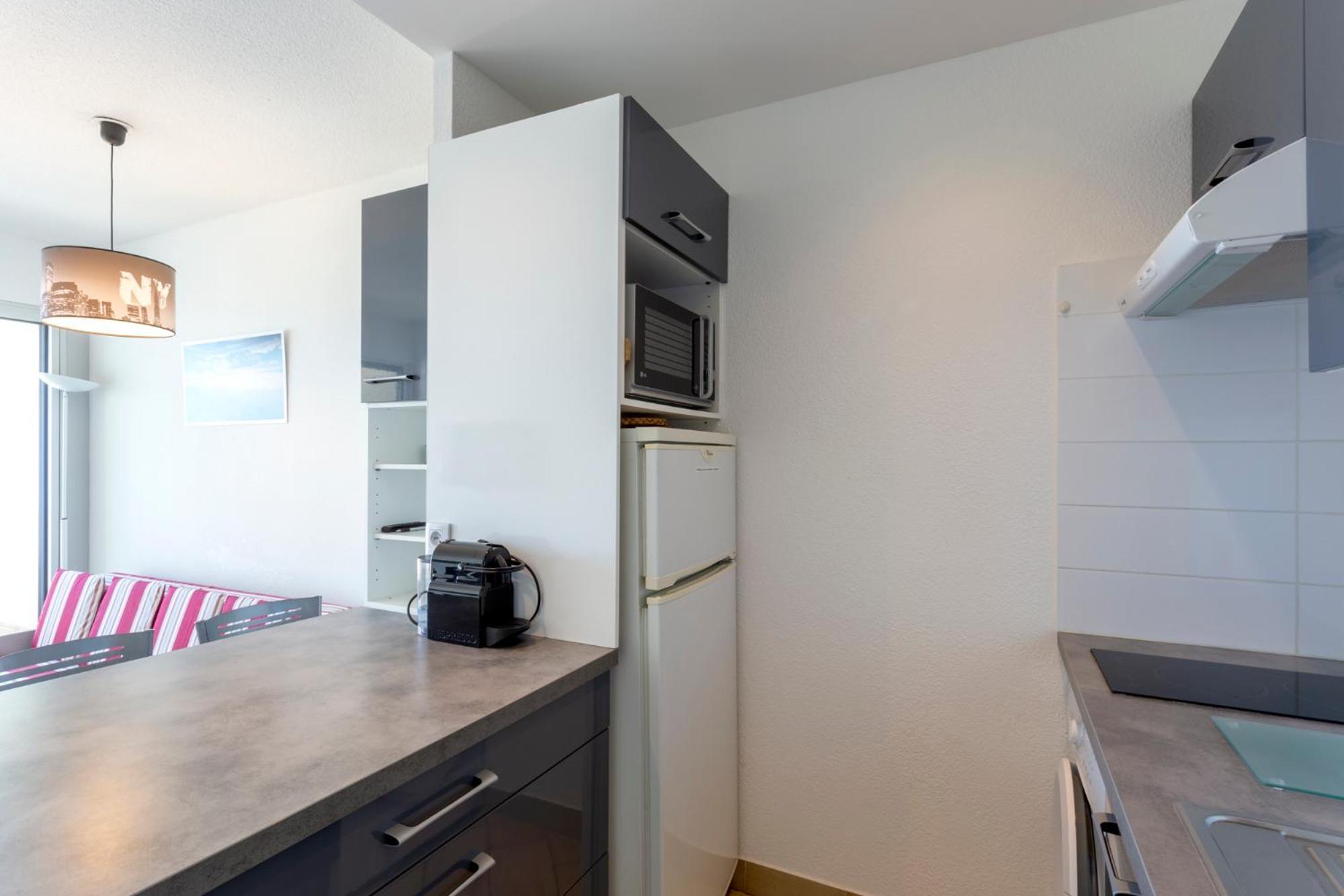 Chez Fabienne - Superbe Appartement Avec Vue Sur La Mer Et Parking La Grande-Motte Eksteriør billede