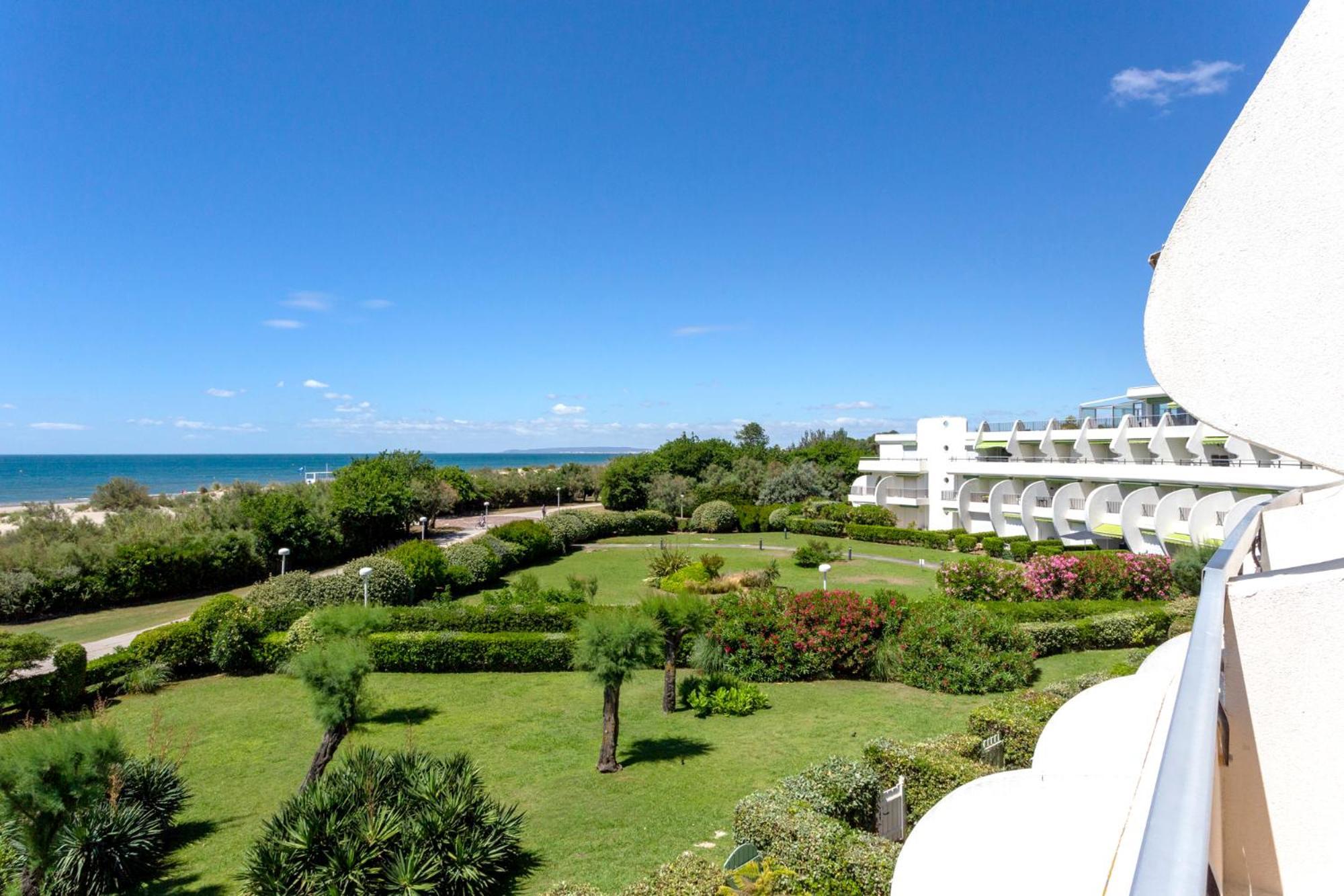 Chez Fabienne - Superbe Appartement Avec Vue Sur La Mer Et Parking La Grande-Motte Eksteriør billede